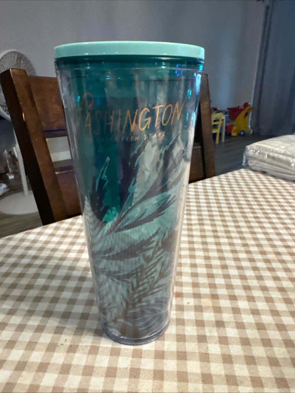 Starbucks tumbler ever green state Washington
